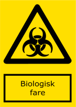 Biologisk fare - stende