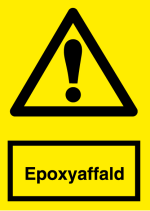Epoxyaffald - stende