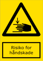 Risiko for hndskade - stende