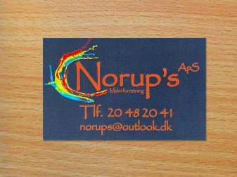 Norup's Malerforretning