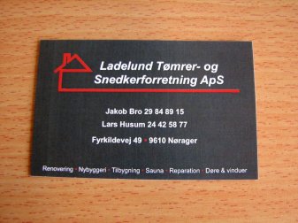 Ladelund Tømrer- og Snedkerforretning ApS